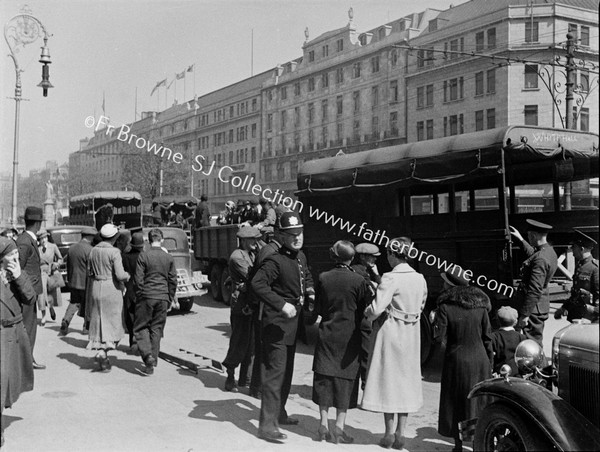 UPPER O'CONNEL ST ARMY LORRIES  BUS STRIKE